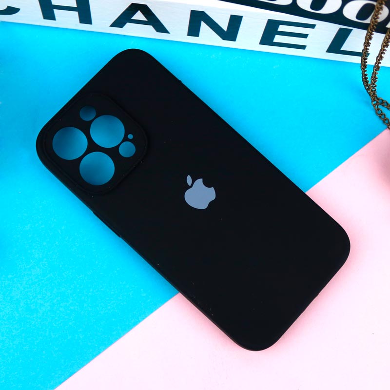 قاب سیلیکونی اصلی زیربسته آیفون iPhone 13 Pro محافظ لنزدار