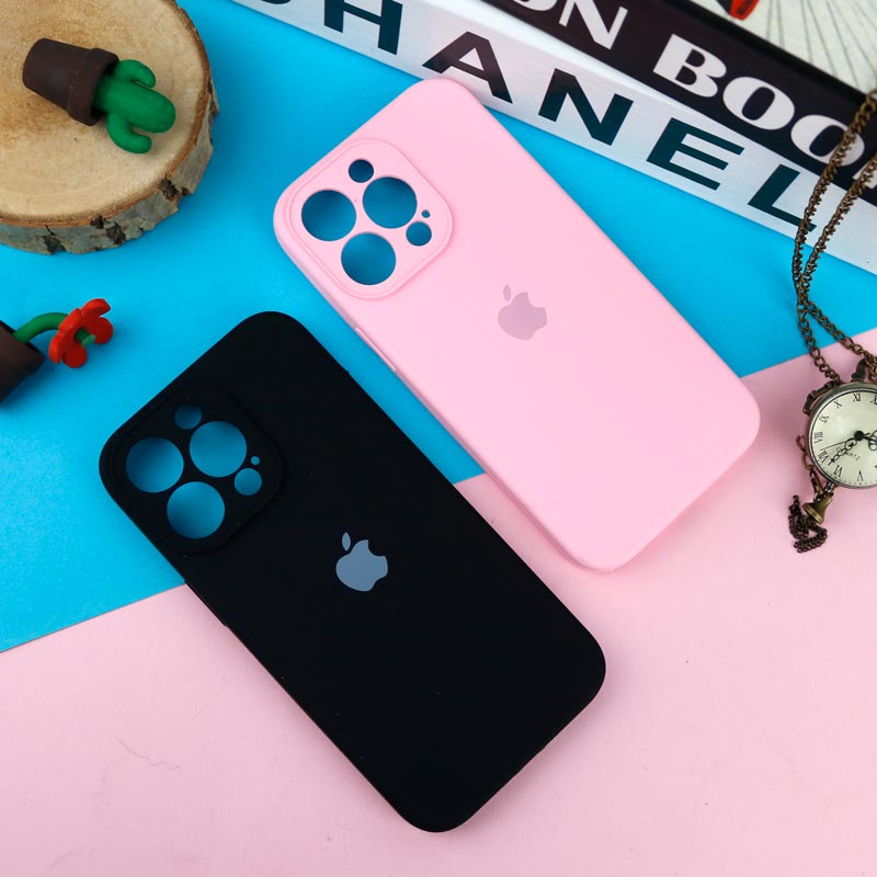 قاب سیلیکونی اصلی زیربسته آیفون iPhone 13 Pro محافظ لنزدار