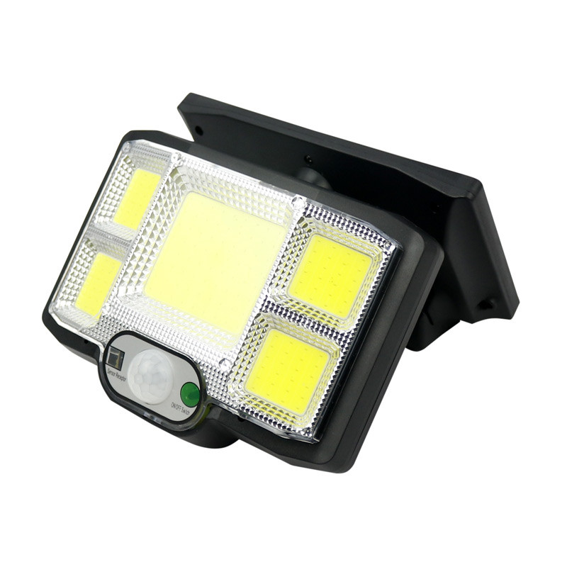 چراغ دیواری سنسوردار خورشیدی Solar Sensor Light JD-2168B + ریموت کنترل