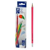 مداد مشکی استدلر Staedtler Neon 132 44 C12 2B بسته 12 عددی