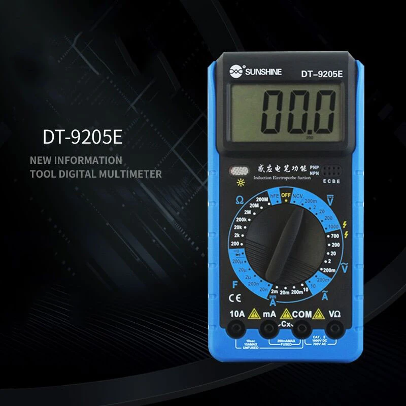 مولتی متر دیجیتال SunShine DT-9205E