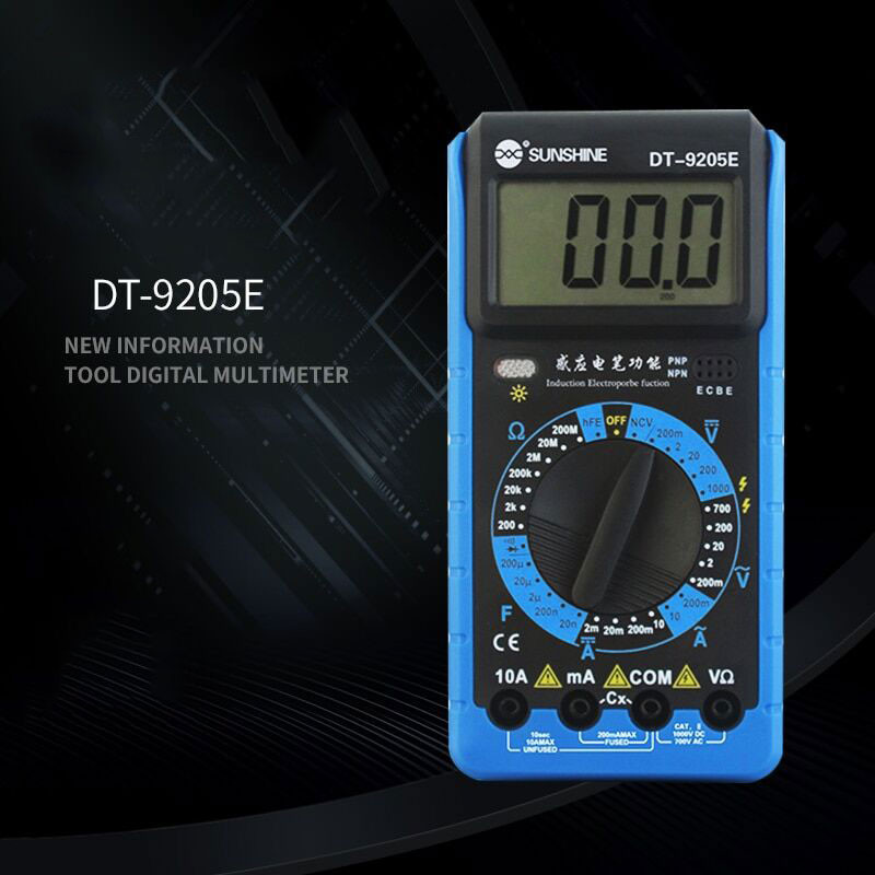 مولتی متر دیجیتال SunShine DT-9205E