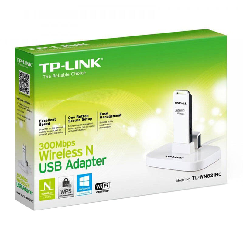 کارت شبکه بی سیم TP-LINK TL-WN821N 300Mbps