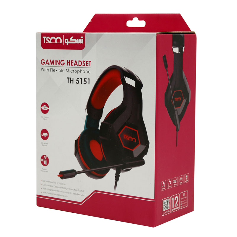 هدست گیمینگ تسکو مدل TSCO TH5151