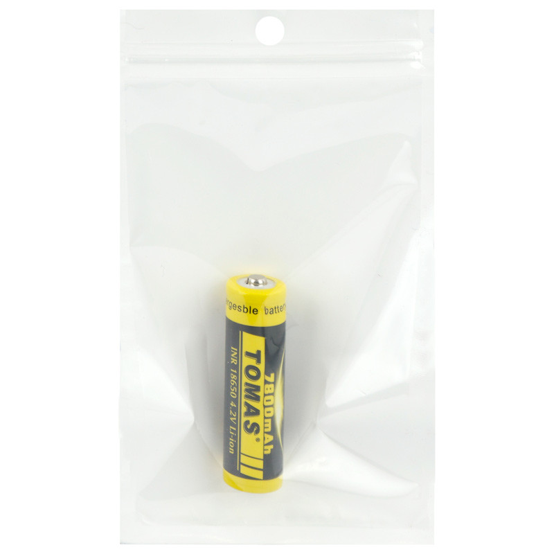 باتری لیتیوم استوانه ای Tomas 18650 7800mAh شرینک