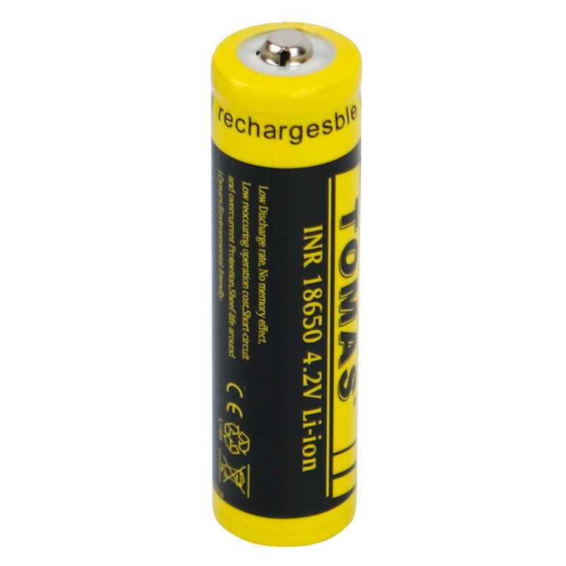 باتری لیتیوم استوانه ای Tomas 18650 7800mAh شرینک