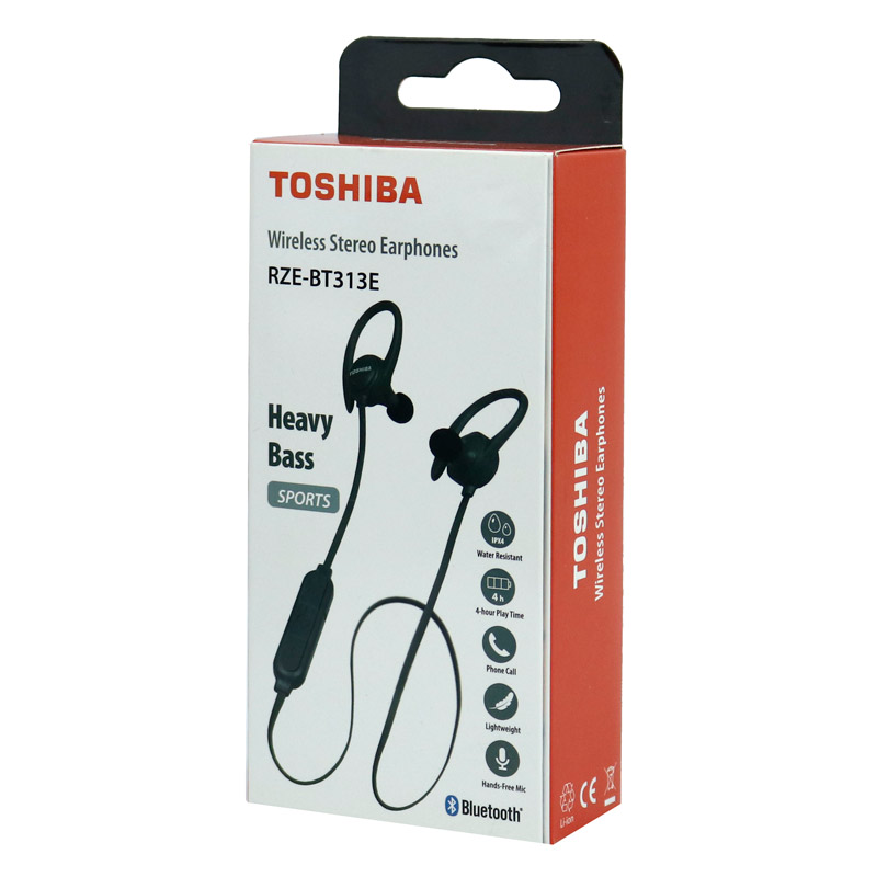 هندزفری بلوتوث دورگردنی Toshiba RZE-BT313E