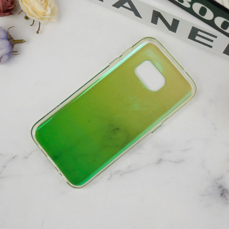 قاب ژله ای اکلیلی دو رنگ Samsung Galaxy S7 سبز