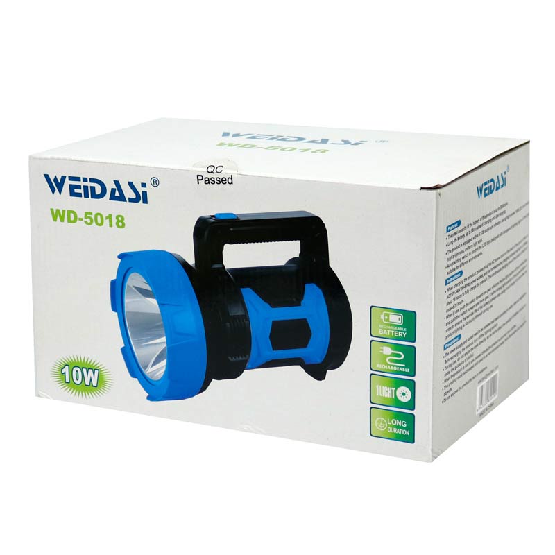 چراغ قوه شارژی ویداسی Weidasi WD-5018