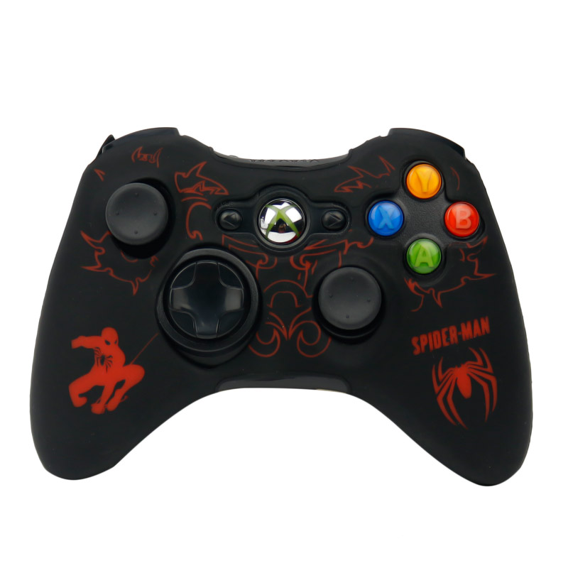 روکش دسته بازی Xbox طرح Spider-Man مشکی قرمز