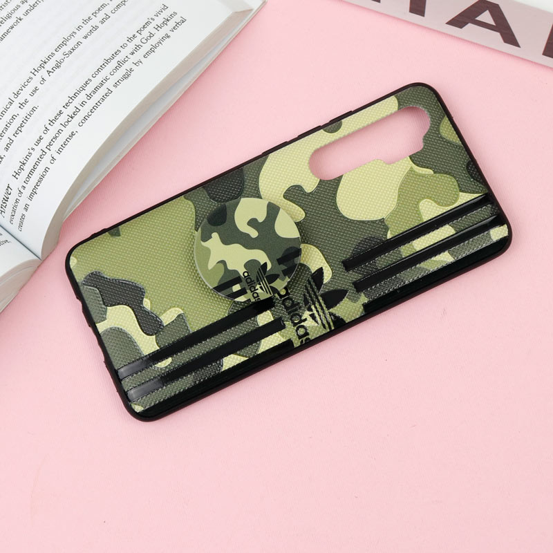 قاب فانتزی برجسته + پاپ سوکت طرح ارتشی Xiaomi Mi Note 10 Lite سری F