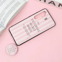 قاب فانتزی برجسته + پاپ سوکت طرح ویکتوریا Xiaomi Mi Note 10 Lite سری F
