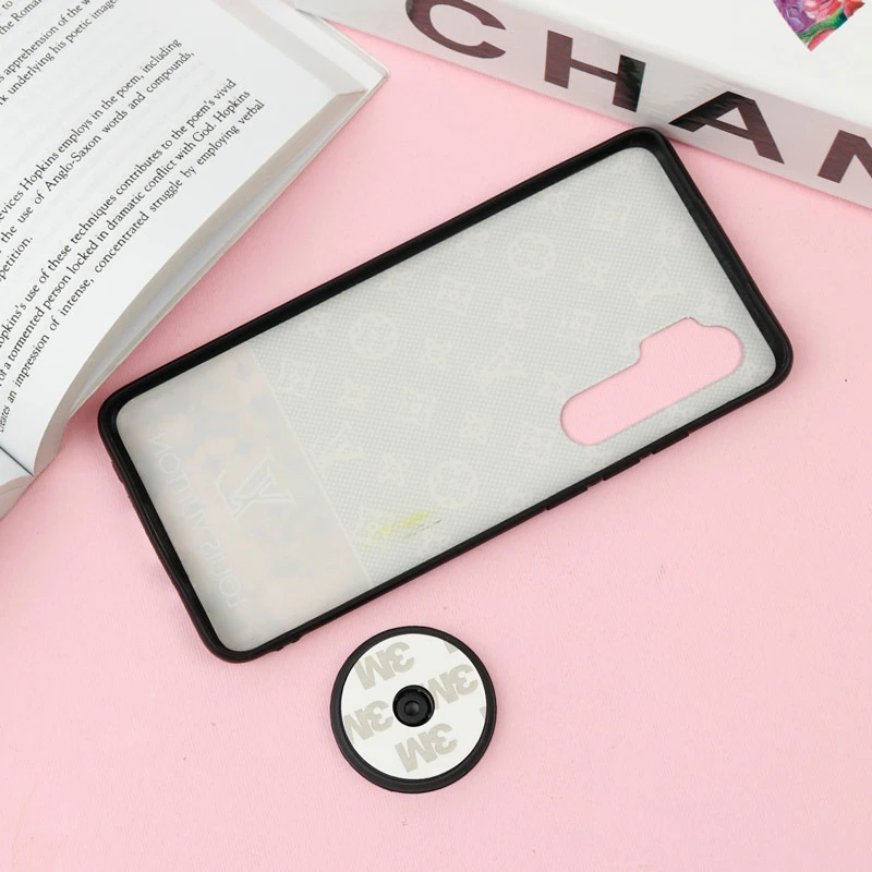 قاب فانتزی برجسته + پاپ سوکت طرح LV شیائومی Mi Note 10 Lite سری F