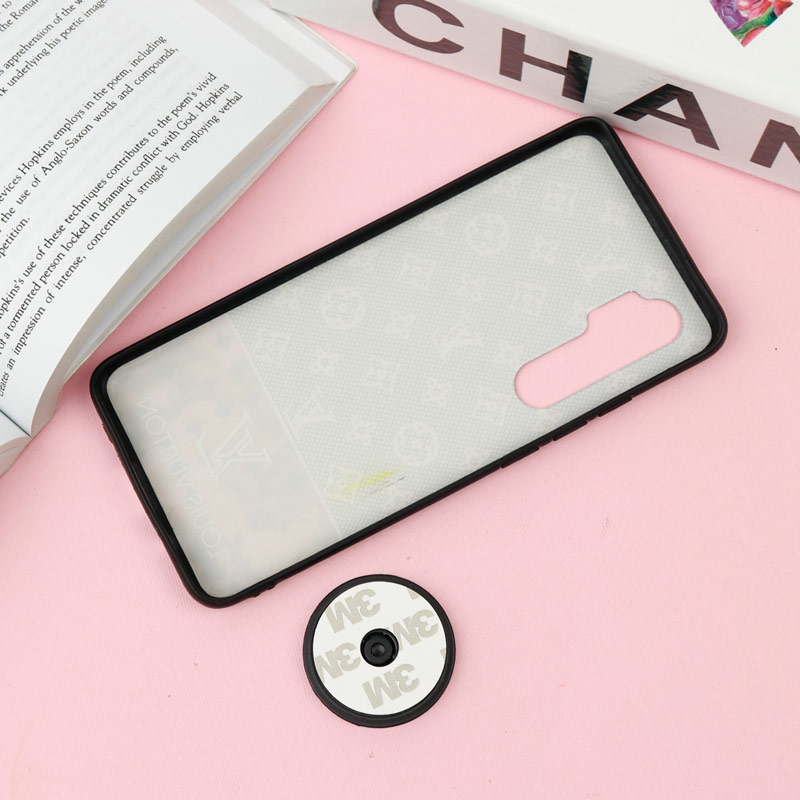 قاب فانتزی برجسته + پاپ سوکت طرح LV شیائومی Mi Note 10 Lite سری F