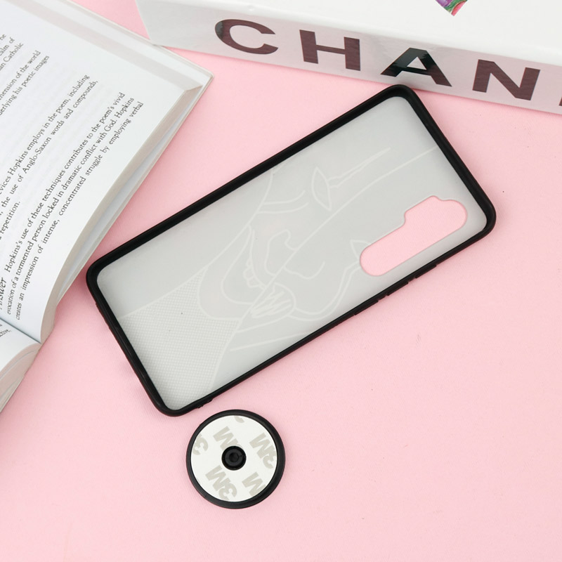 قاب فانتزی برجسته + پاپ سوکت طرح IT شیائومی Xiaomi Mi Note 10 Lite سری F