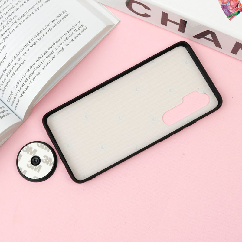 قاب فانتزی برجسته + پاپ سوکت طرح قلب Xiaomi Mi Note 10 Lite سری F