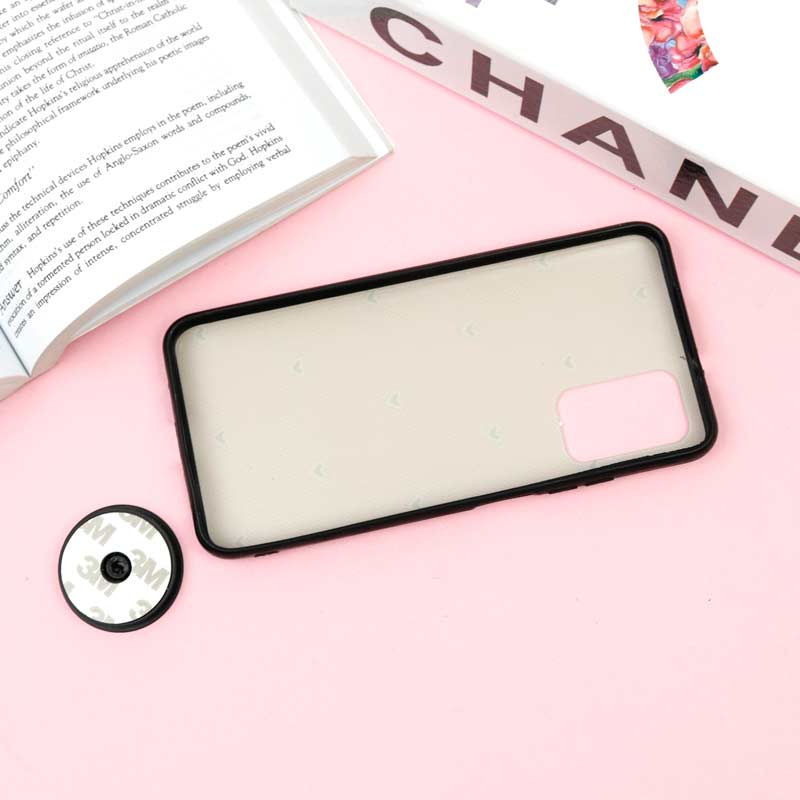 قاب فانتزی برجسته + پاپ سوکت طرح قلب Xiaomi Poco M3 سری F