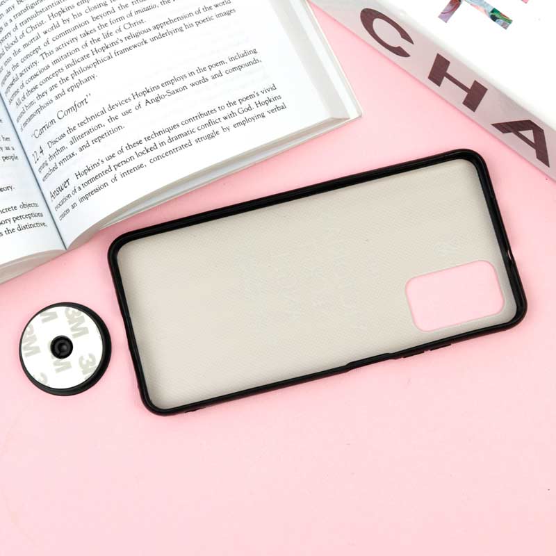 قاب فانتزی برجسته + پاپ سوکت طرح ویکتوریا Xiaomi Poco M3 سری F