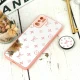قاب محافظ لنزدار آینه ای + پاپ سوکت طرح LV صورتی Xiaomi Poco M3 Pro