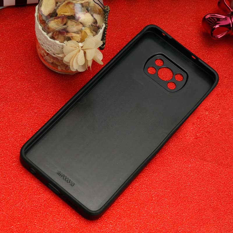 قاب محافظ لنزدار آینه ای + پاپ سوکت طرح قلب مشکی Xiaomi Poco X3