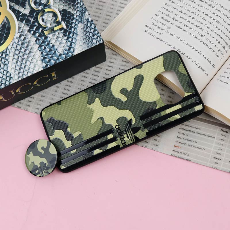 قاب فانتزی برجسته + پاپ سوکت طرح ارتشی Xiaomi Poco X3 سری F