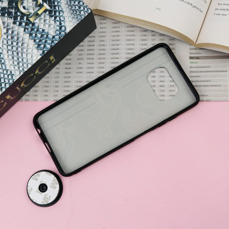 قاب فانتزی برجسته + پاپ سوکت طرح ارتشی Xiaomi Poco X3 سری F