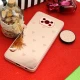 قاب محافظ لنزدار آینه ای + پاپ سوکت طرح قلب صورتی Xiaomi Poco X3