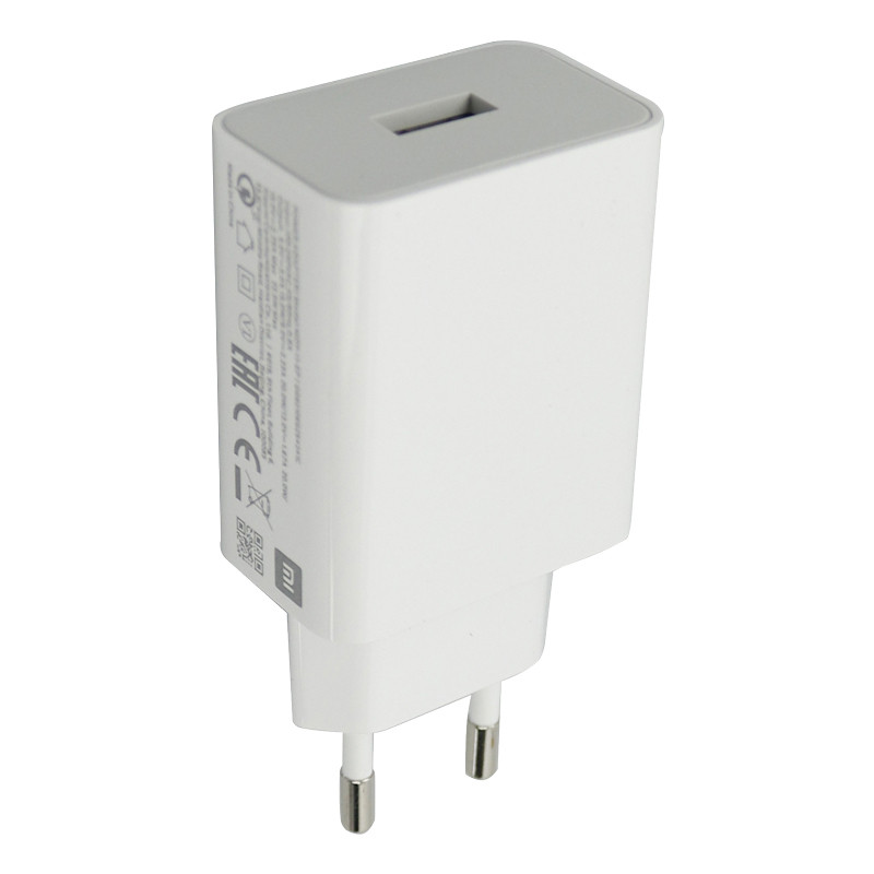 شارژر دیواری فست شارژ Xiaomi Redmi 10 / Redmi 12 3A QC3 22.5W سرجعبه + کابل Type-C و جعبه گوشی