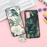 قاب فانتزی برجسته + پاپ سوکت طرح گل Xiaomi Redmi 9T سری F