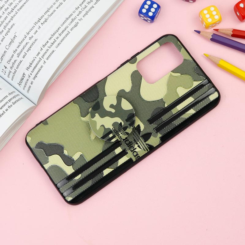 قاب فانتزی برجسته + پاپ سوکت طرح ارتشی Xiaomi Redmi 9T سری F