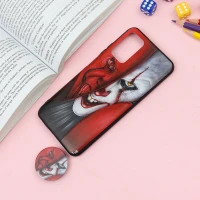 قاب فانتزی برجسته + پاپ سوکت طرح جوکر Xiaomi Redmi 9T سری F