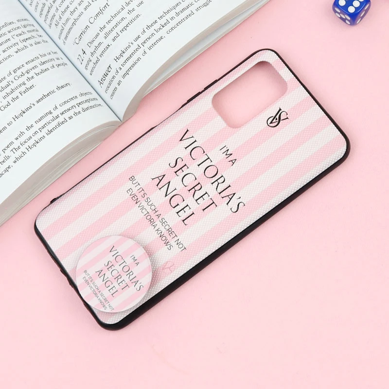 قاب فانتزی برجسته + پاپ سوکت طرح ویکتوریا Xiaomi Redmi 9T سری F