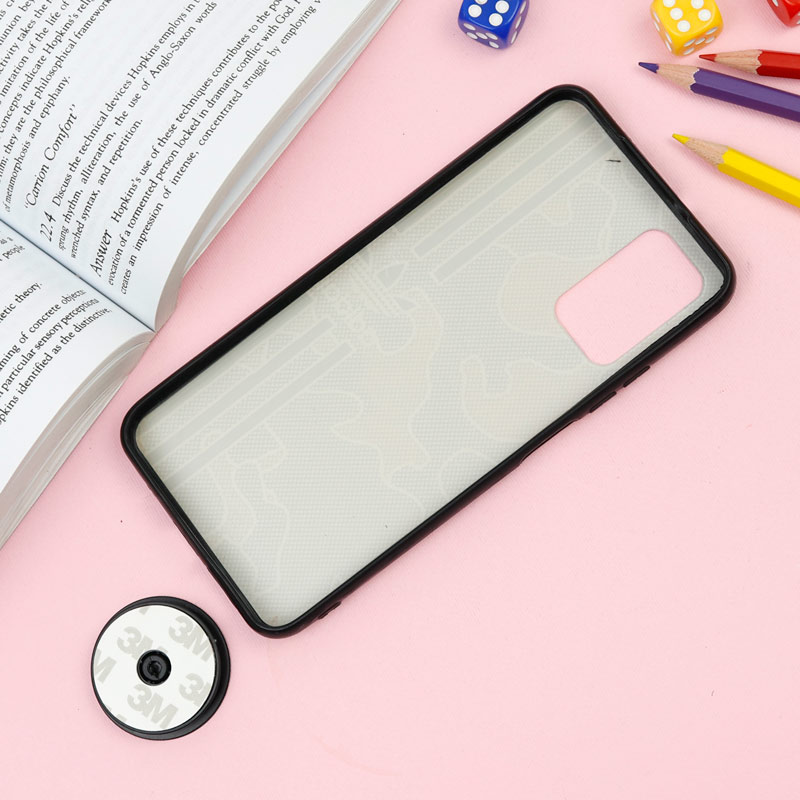 قاب فانتزی برجسته + پاپ سوکت طرح ارتشی Xiaomi Redmi 9T سری F