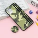 قاب فانتزی برجسته + پاپ سوکت طرح ارتشی Xiaomi Redmi 9T سری F