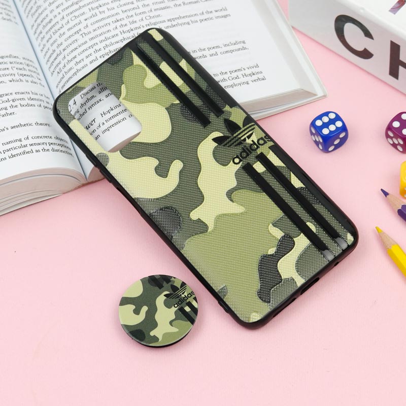 قاب فانتزی برجسته + پاپ سوکت طرح ارتشی Xiaomi Redmi 9T سری F