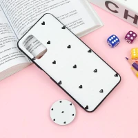 قاب فانتزی برجسته + پاپ سوکت طرح قلب Xiaomi Redmi 9T سری F
