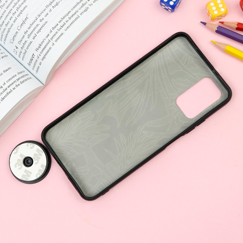 قاب فانتزی برجسته + پاپ سوکت طرح گل Xiaomi Redmi 9T سری F