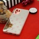 قاب محافظ لنزدار آینه ای + پاپ سوکت طرح LV صورتی Xiaomi Redmi Note 10