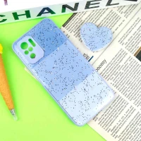 قاب رزینی PC شیائومی Redmi Note 10 پاپ سوکت دار محافظ لنزدار یاسی