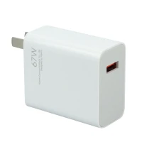 شارژر دیواری فست شارژ Xiaomi Redmi Note 10 Pro 5G 3A QC3 67W سرجعبه + کابل Type-C