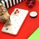 قاب محافظ لنزدار آینه ای + پاپ سوکت طرح LV صورتی Xiaomi Redmi Note 10 Pro