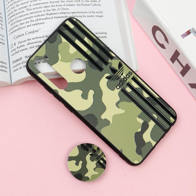 قاب فانتزی برجسته + پاپ سوکت طرح ارتشی Xiaomi Redmi Note 8 سری F