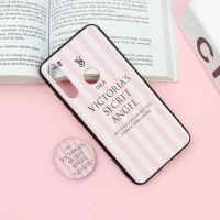 قاب فانتزی برجسته + پاپ سوکت طرح ویکتوریا Xiaomi Redmi Note 8 سری F