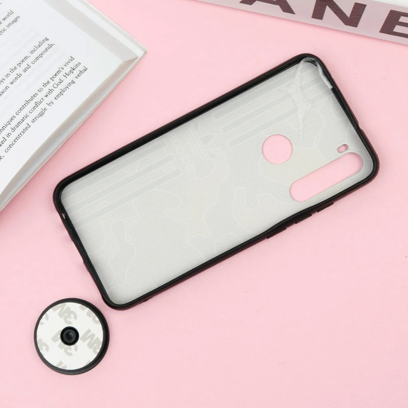قاب فانتزی برجسته + پاپ سوکت طرح ارتشی Xiaomi Redmi Note 8 سری F
