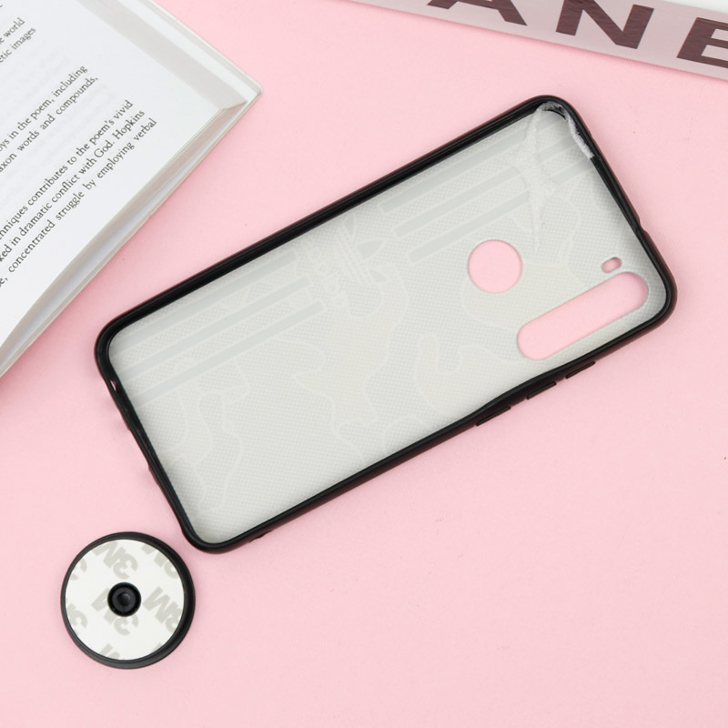 قاب فانتزی برجسته + پاپ سوکت طرح ارتشی Xiaomi Redmi Note 8 سری F