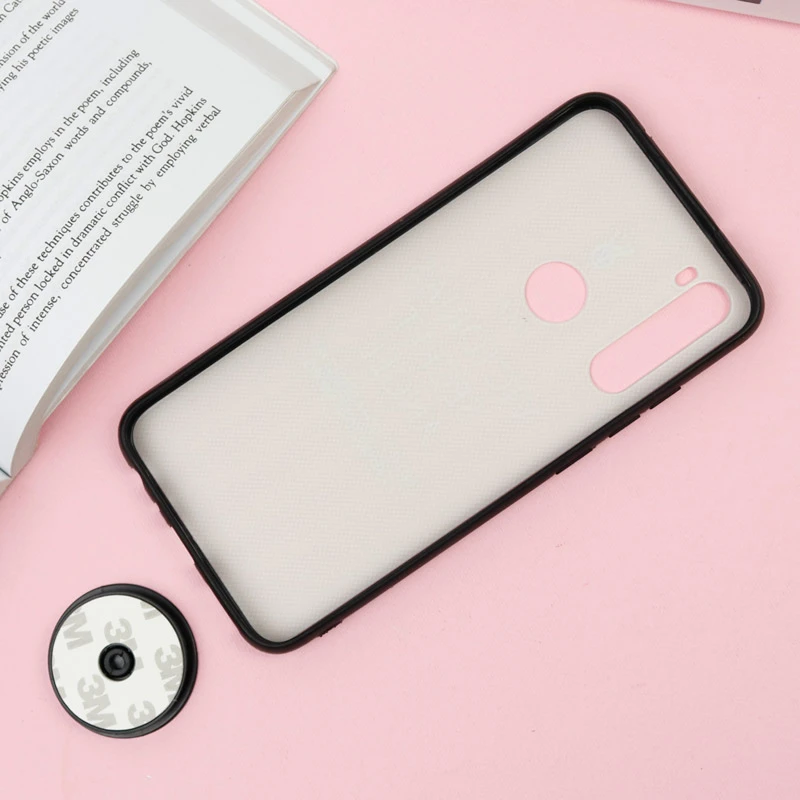 قاب فانتزی برجسته + پاپ سوکت طرح ویکتوریا Xiaomi Redmi Note 8 سری F