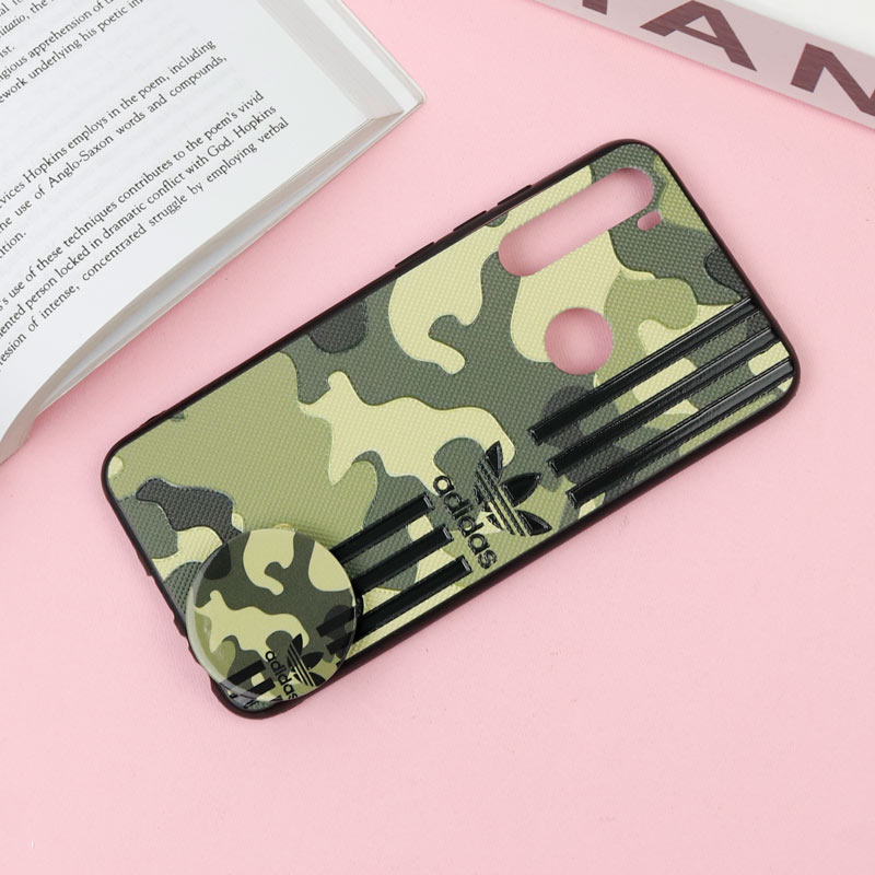 قاب فانتزی برجسته + پاپ سوکت طرح ارتشی Xiaomi Redmi Note 8 سری F