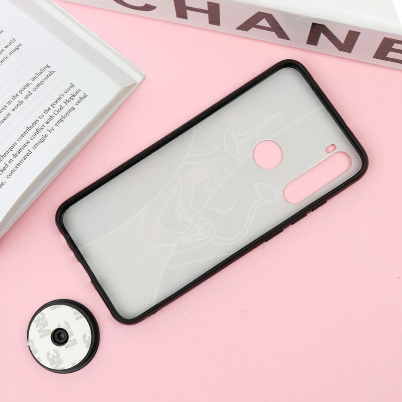 قاب فانتزی برجسته + پاپ سوکت طرح IT شیائومی Xiaomi Redmi Note 8 سری F