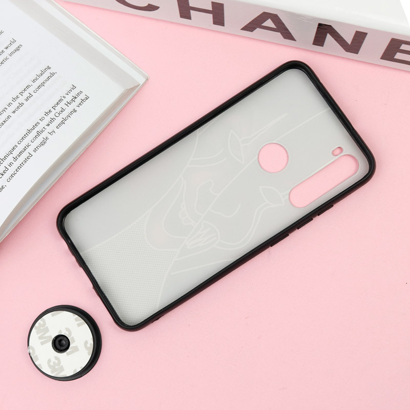 قاب فانتزی برجسته + پاپ سوکت طرح IT شیائومی Xiaomi Redmi Note 8 سری F