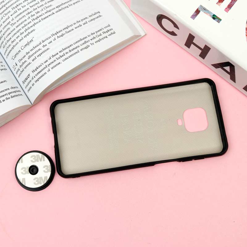 قاب فانتزی برجسته + پاپ سوکت طرح ویکتوریا Xiaomi Redmi Note 9 Pro / 9s سری F